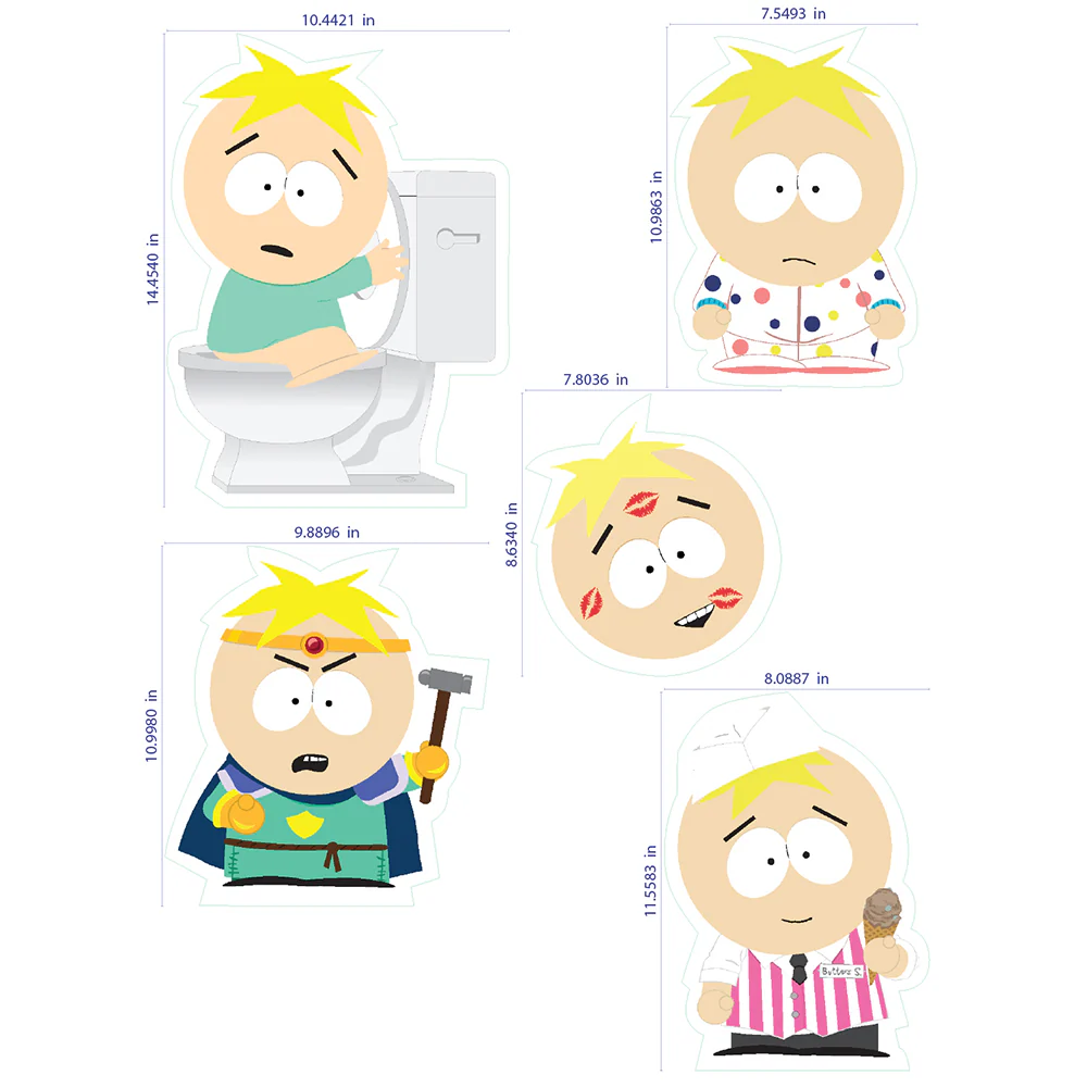 South Park Butters Wall Decals - Image 3