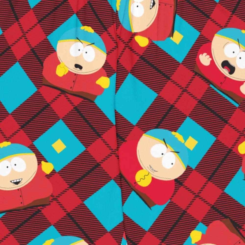 South Park Cartman Plaid Pajama Pants - Image 2