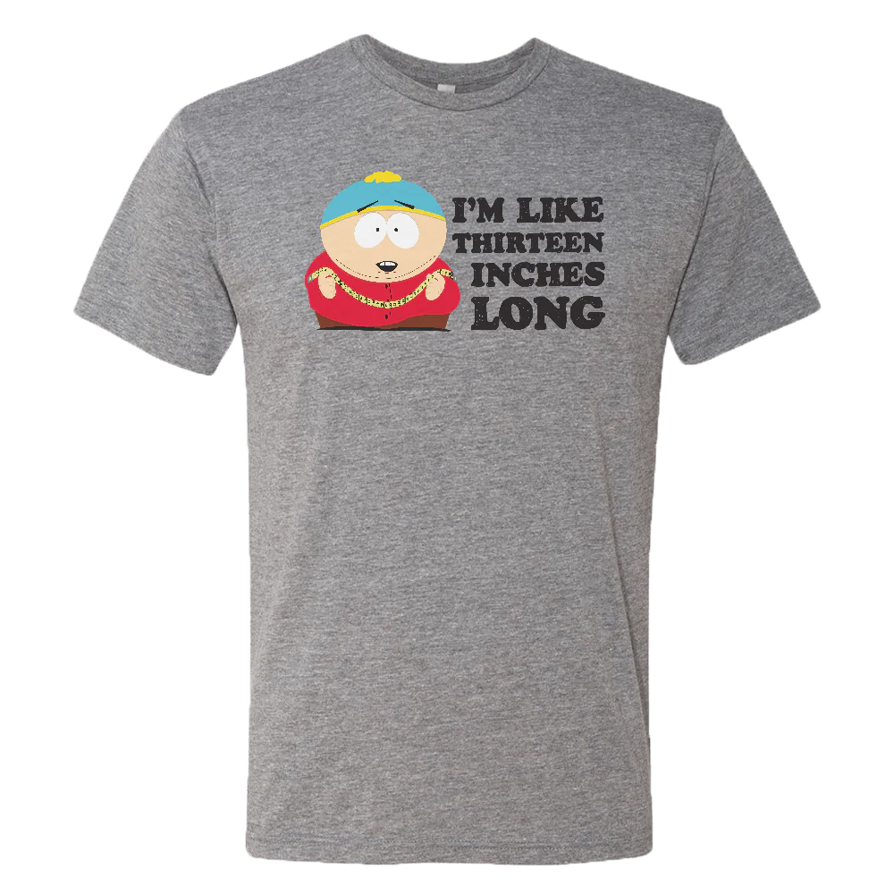 South Park Cartman 13 Inches Long Unisex Tri-Blend T-Shirt