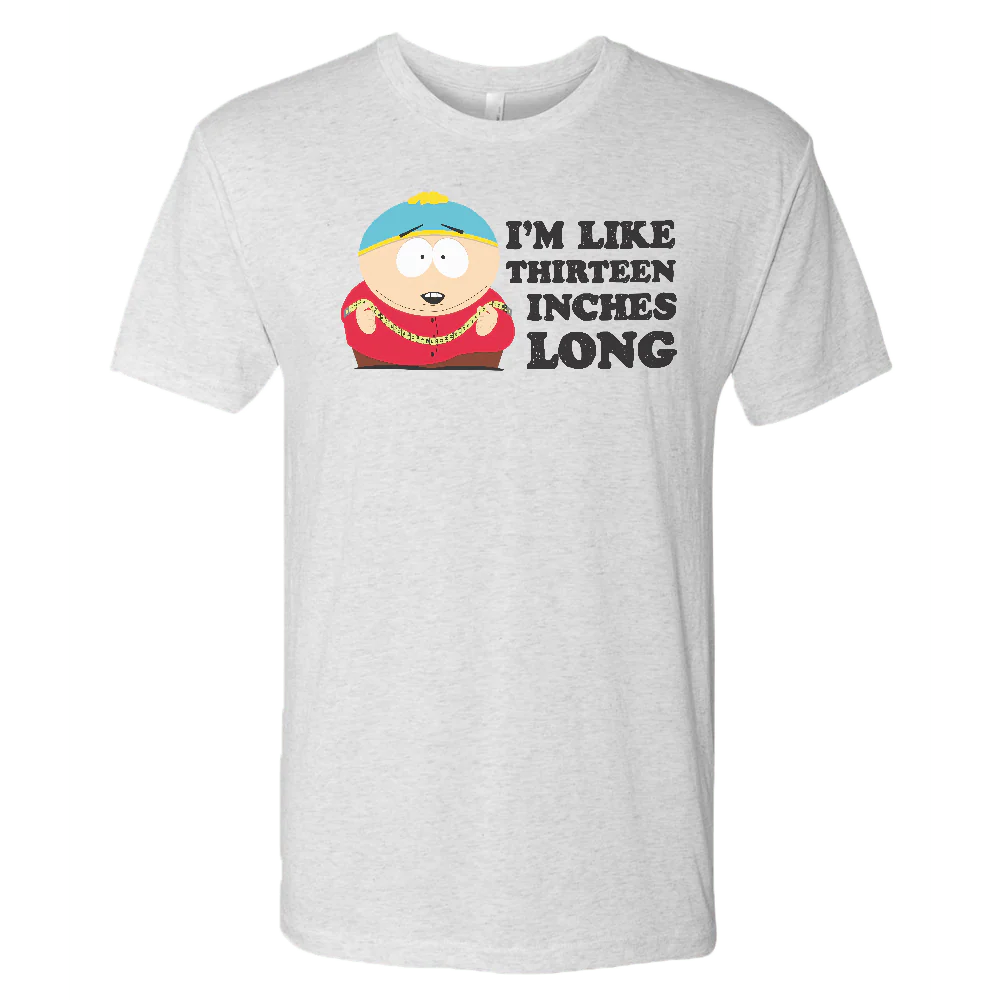 South Park Cartman 13 Inches Long Unisex Tri-Blend T-Shirt - Image 3