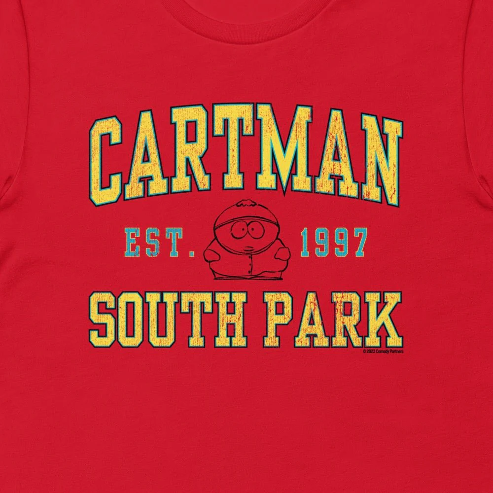South Park Cartman Collegiate T-Shirt - Image 2