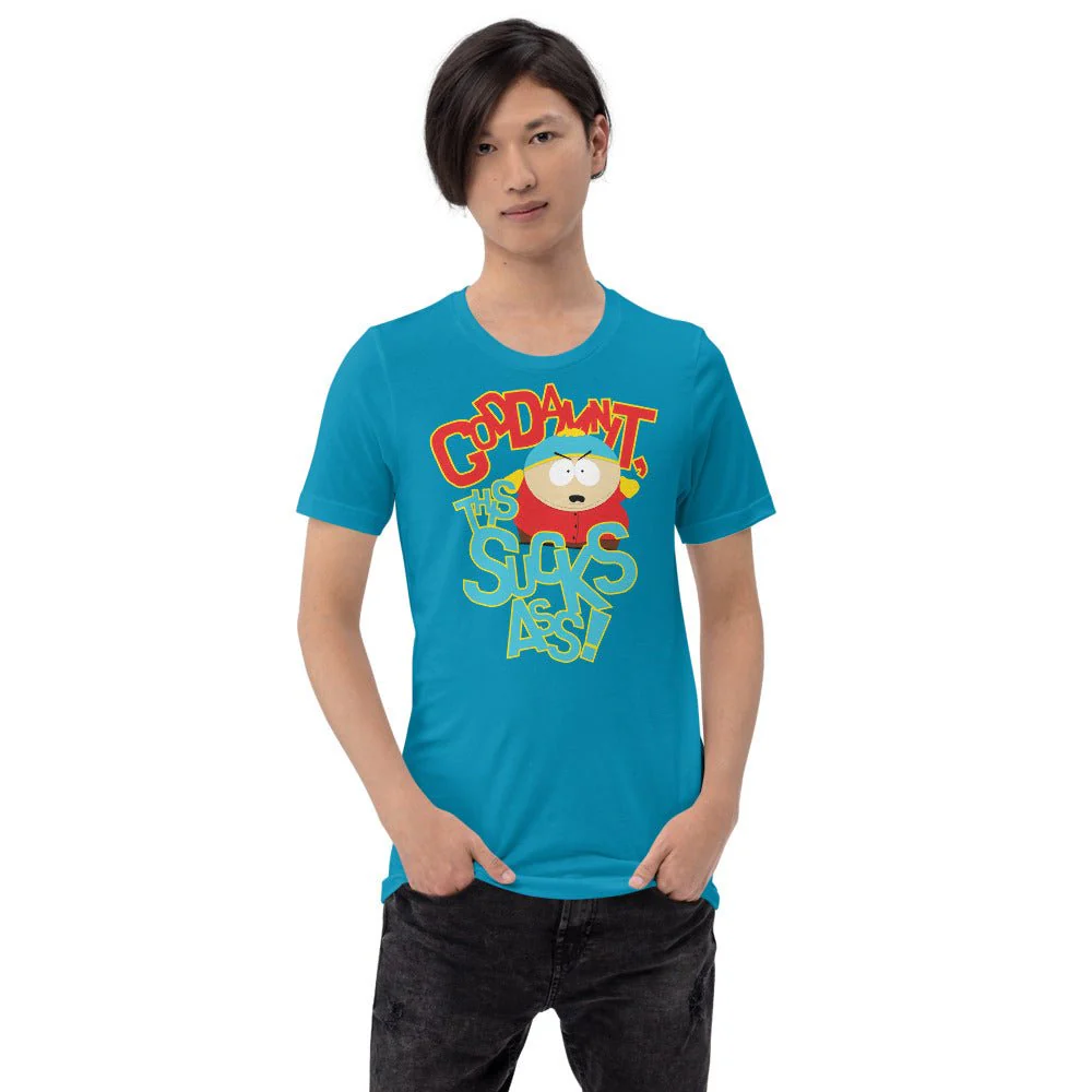 South Park Cartman Goddamit, This Sucks Ass! Unisex T-Shirt - Image 3