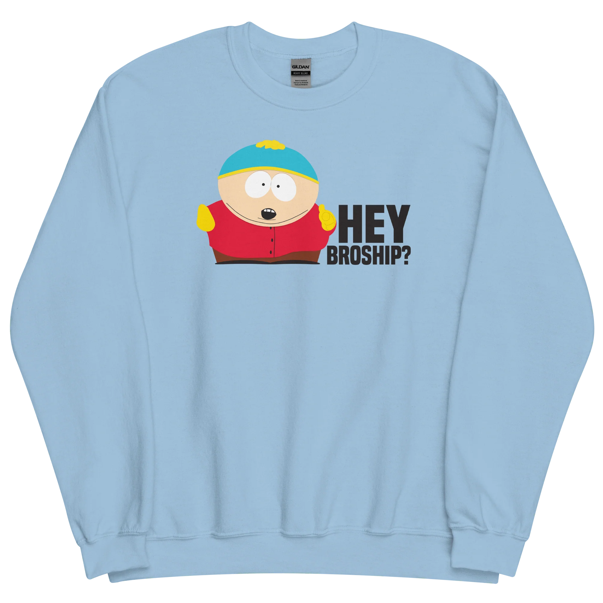 South Park Cartman Hey Broship Fleece Crewneck Sweatshirt - Image 5