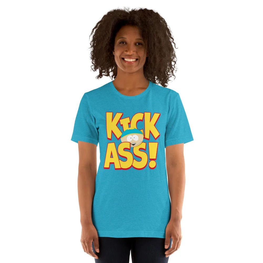 South Park Cartman Kick Ass! Unisex T-Shirt - Image 3