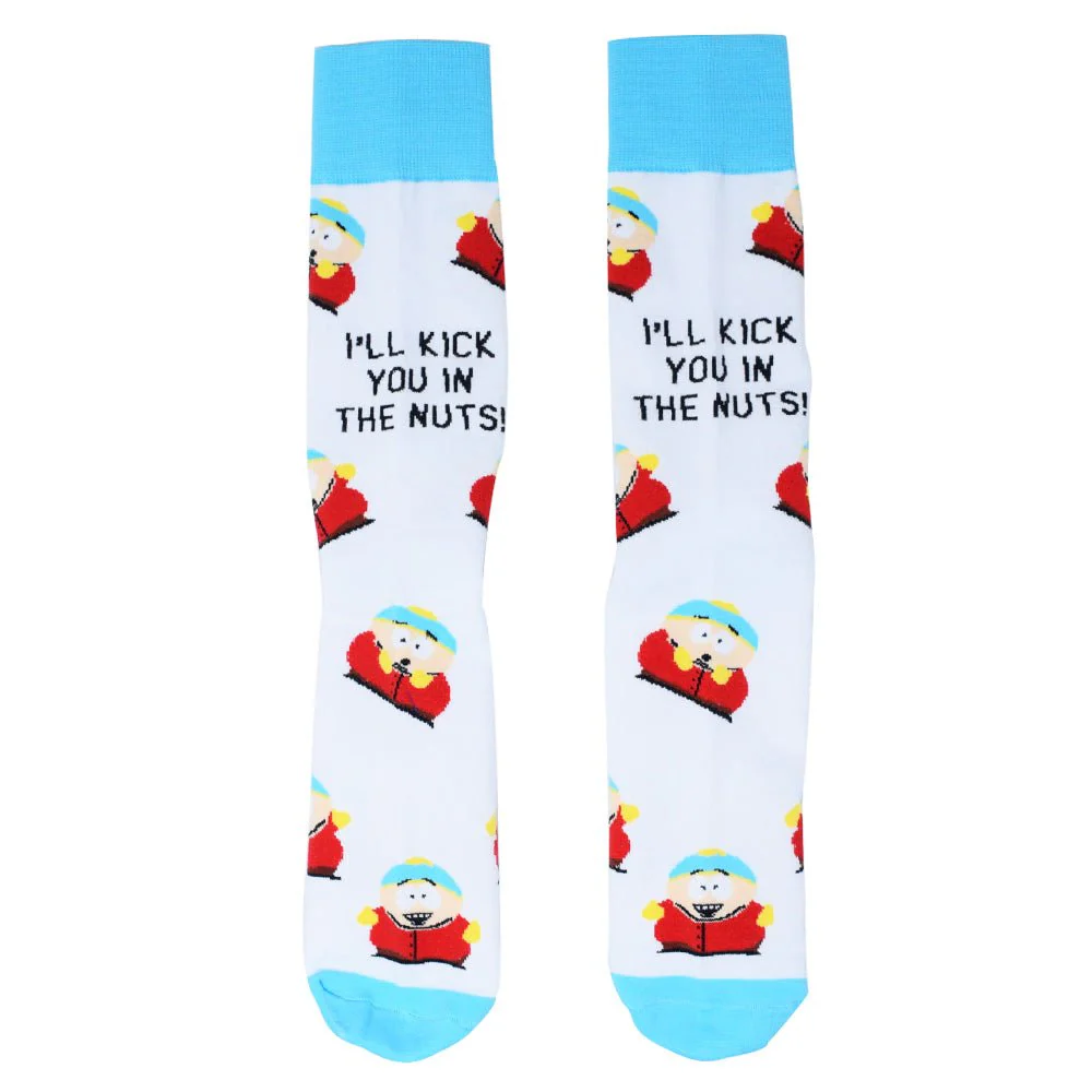 South Park Cartman Kick You in the Nuts Socks - Image 6
