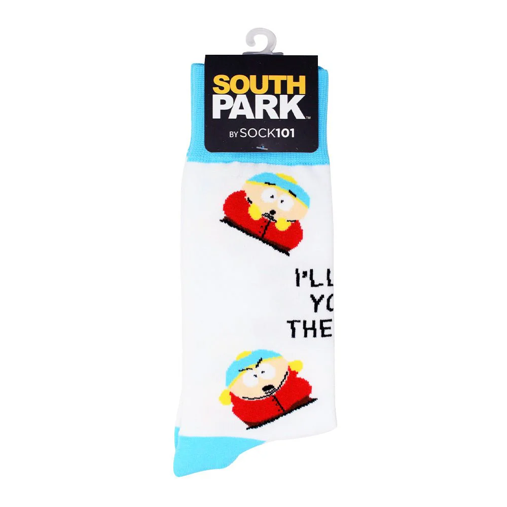 South Park Cartman Kick You in the Nuts Socks - Image 8