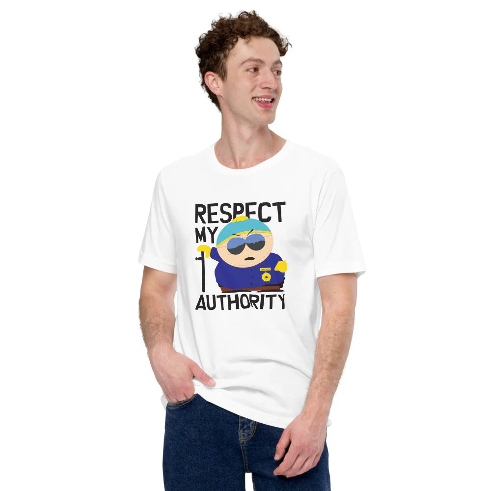 South Park Cartman Respect My Authority Unisex T-Shirt - Image 7