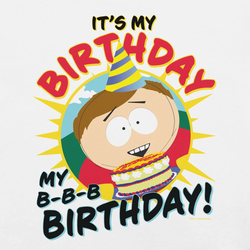 South Park Cartman's Birthday Unisex T-Shirt - Image 9