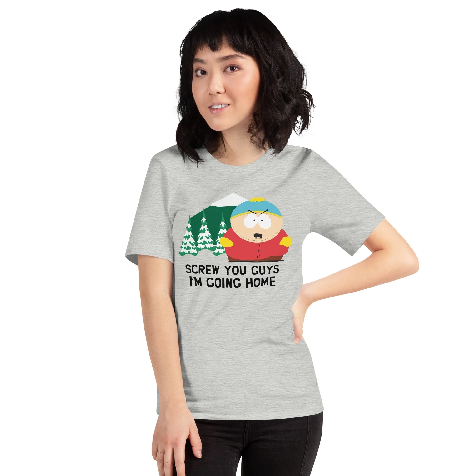South Park Cartman Screw You Guys T-Shirt - Image 5
