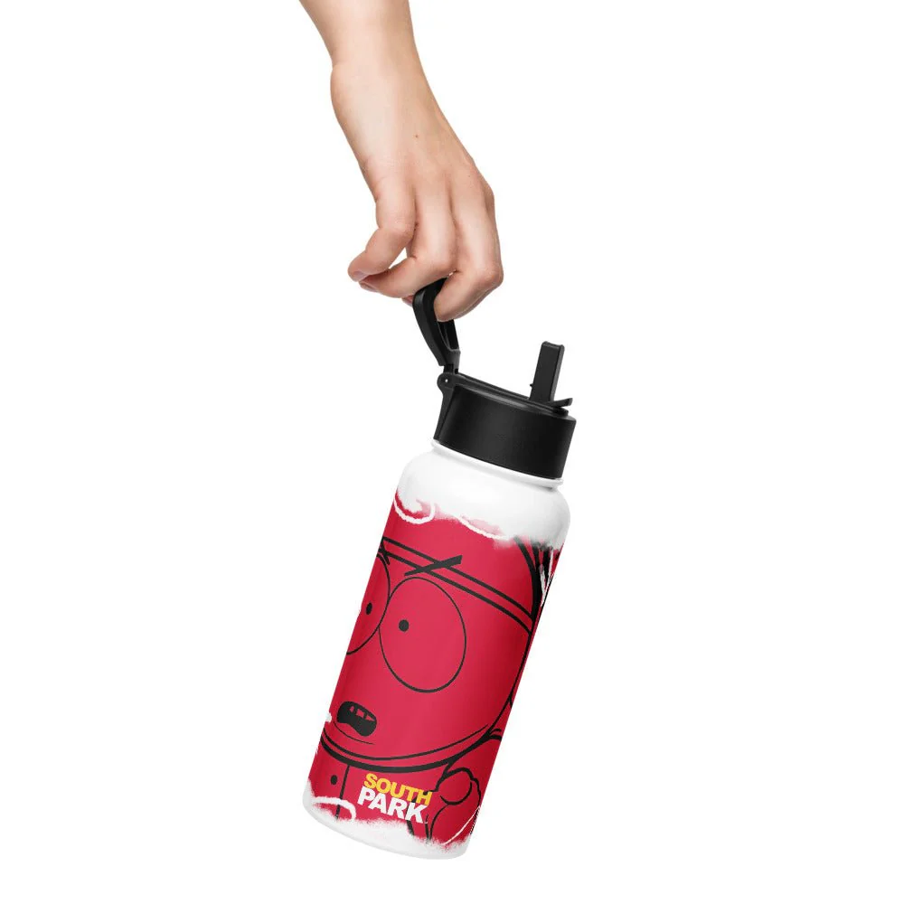 South Park Cartman Screw You Guys Stainless Steel Water Bottle with a Straw Lid - Image 8