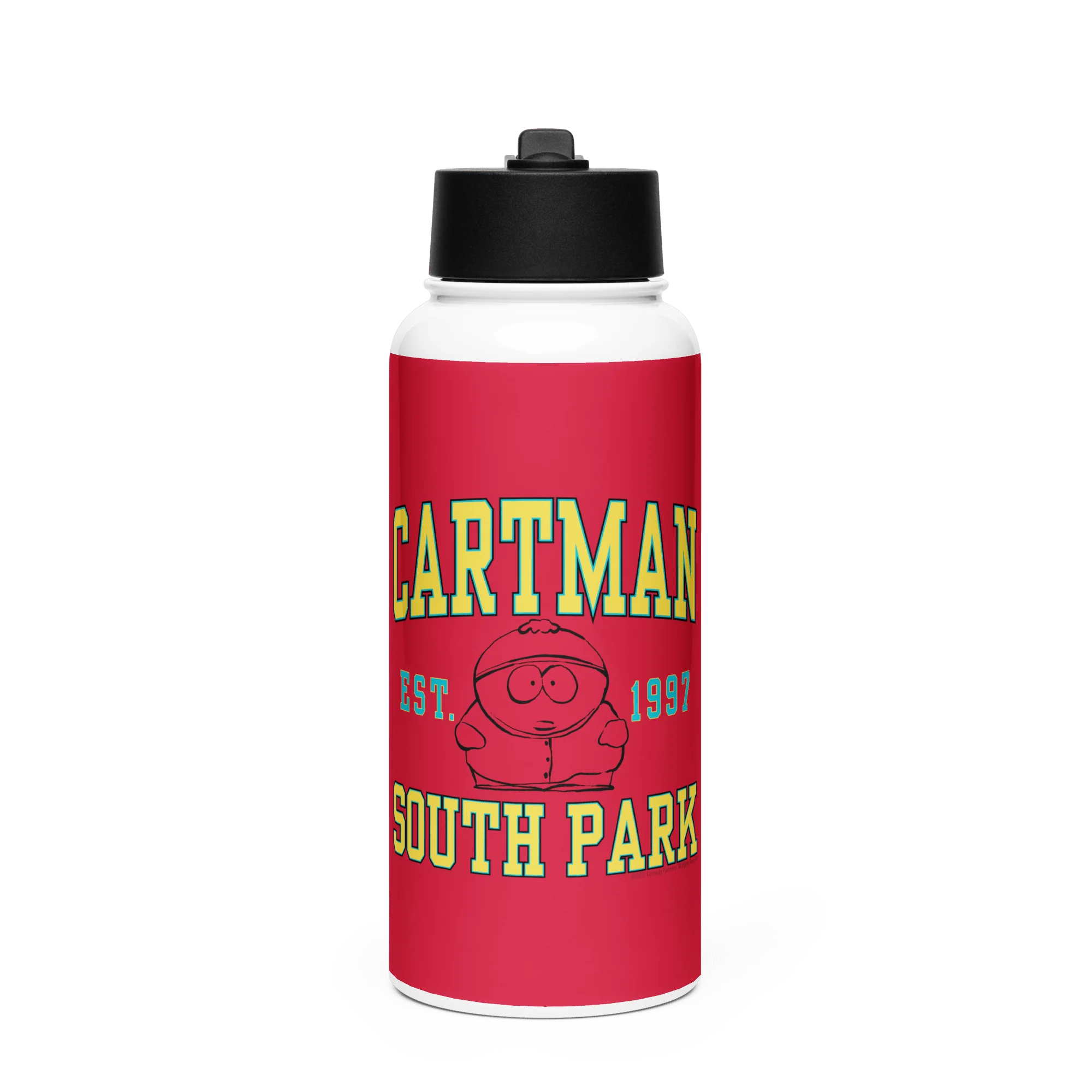 South Park Cartman Stainless Steel Water Bottle with a Straw Lid - Image 5