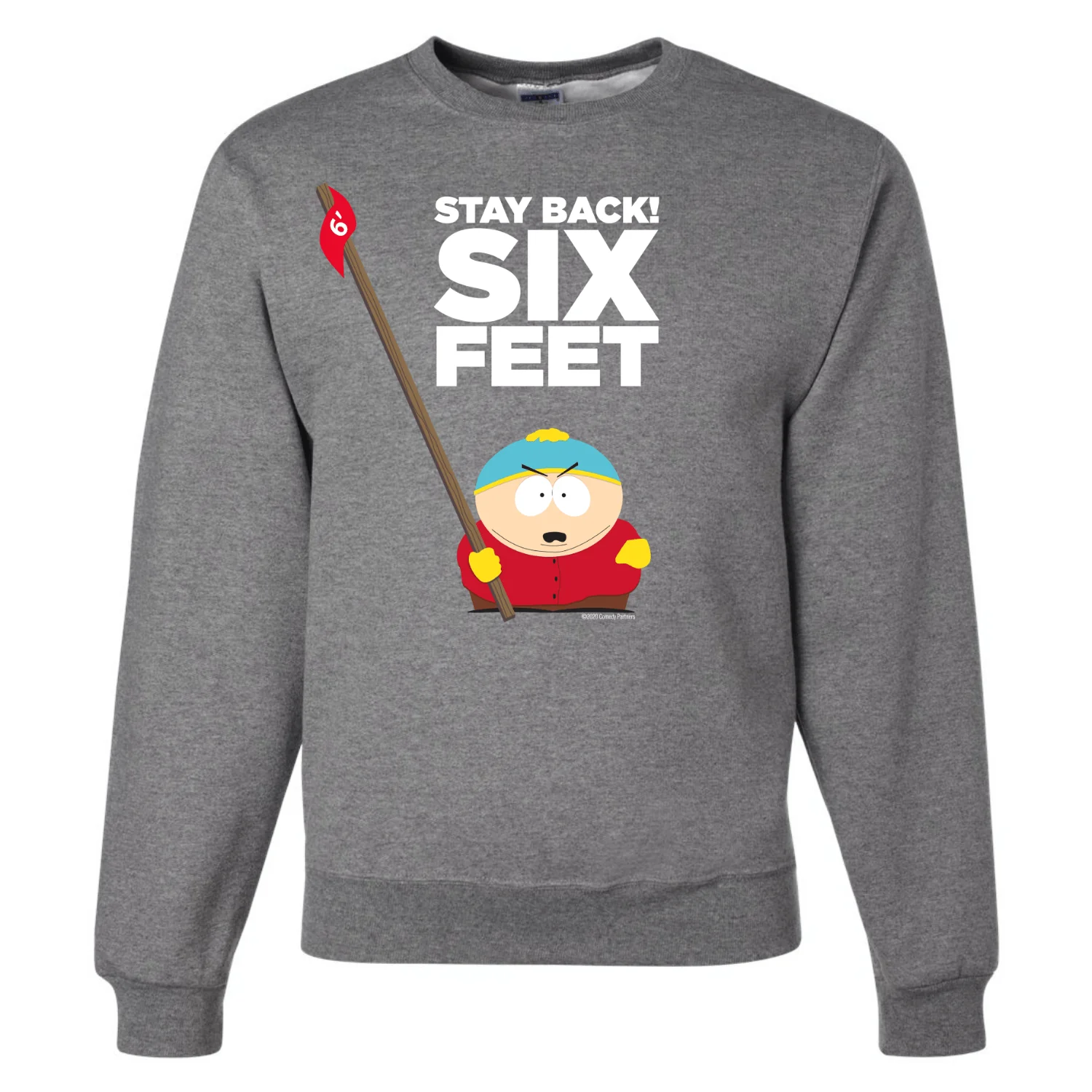 South Park Cartman Stay Back Crew Neck Sweatshirt - Image 2