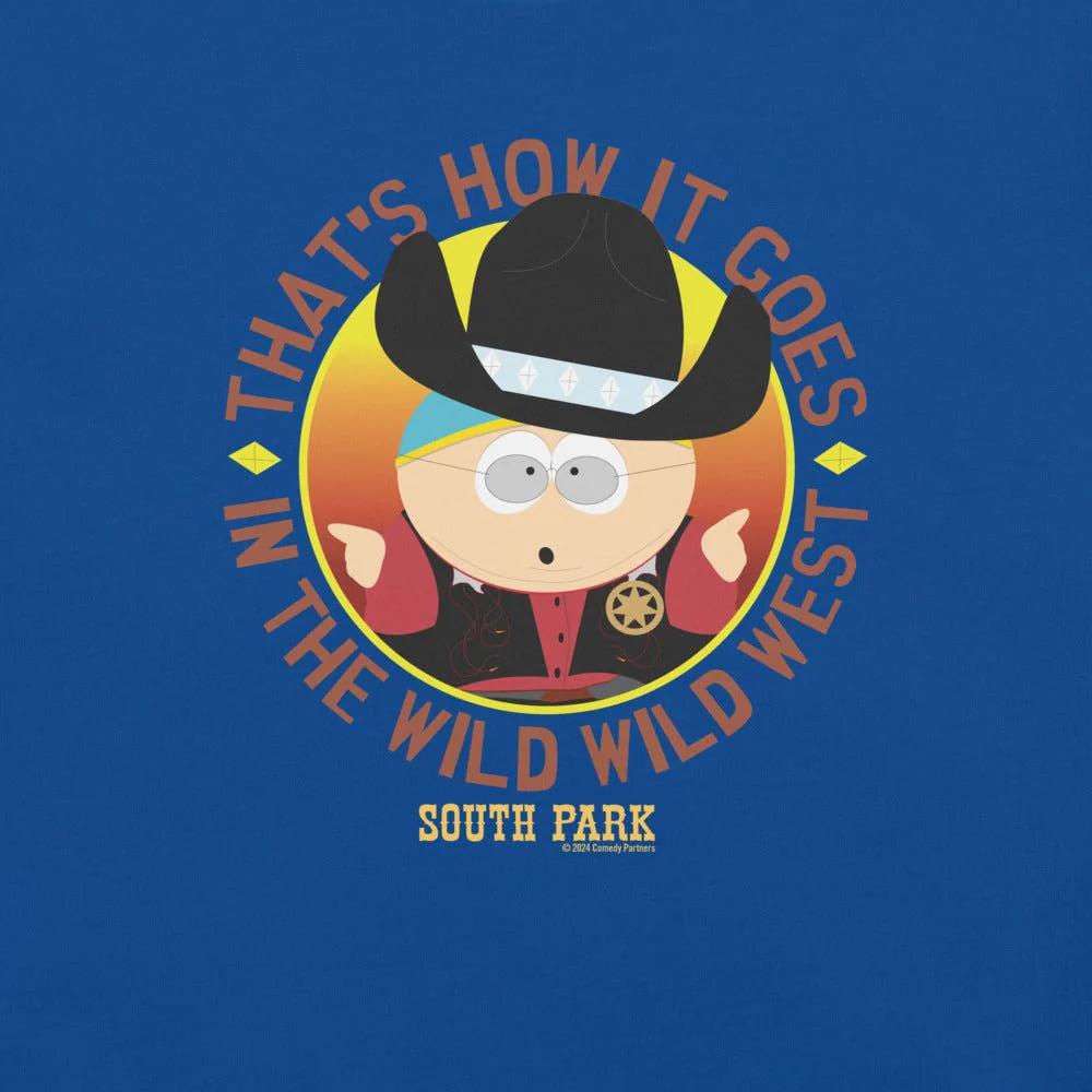 South Park Cartman Wild West Unisex T-Shirt - Image 5