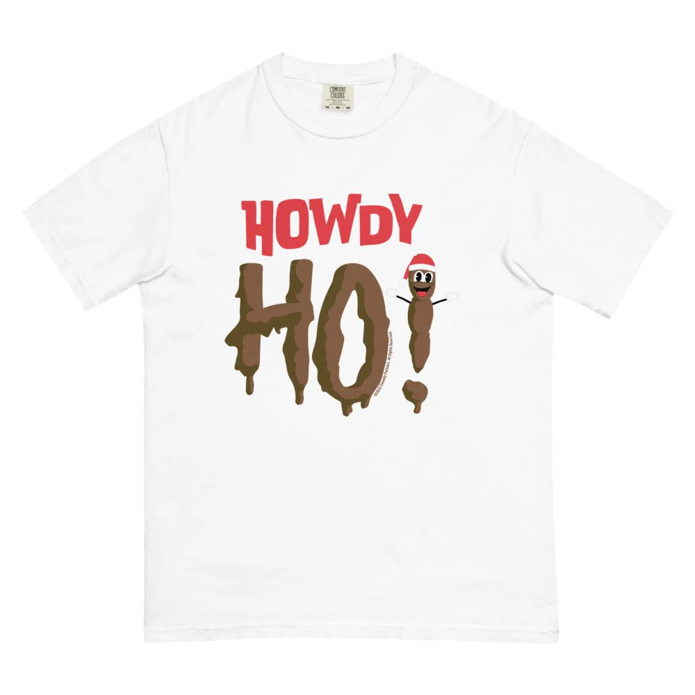 South Park Comfort Colors T-Shirt Mr. Hankey, Howdy Ho - Image 3