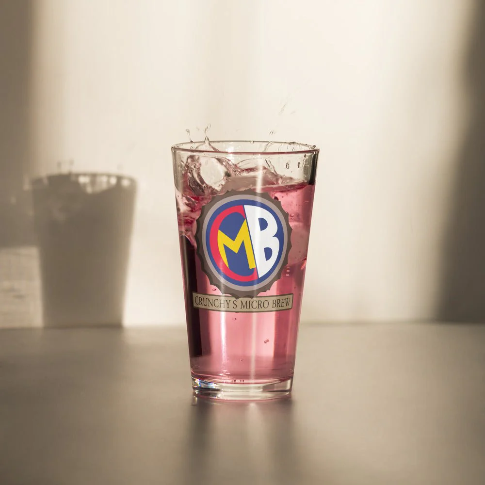 South Park Crunchy's Micro Brew Shaker Pint Glass - Image 3