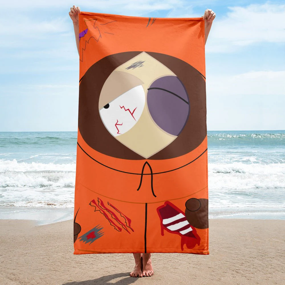 South Park Dead Kenny Beach Towel - Image 2