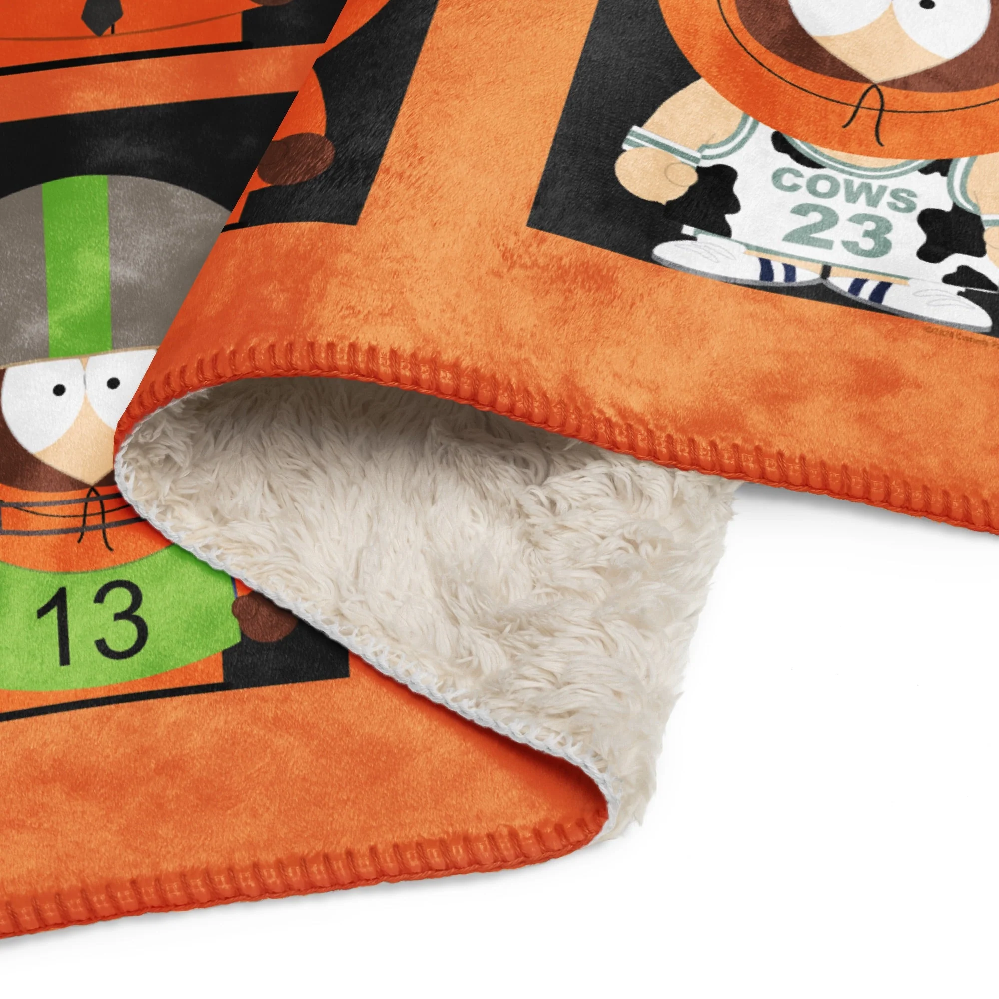 South Park Faces of Kenny Sherpa Blanket - Image 3