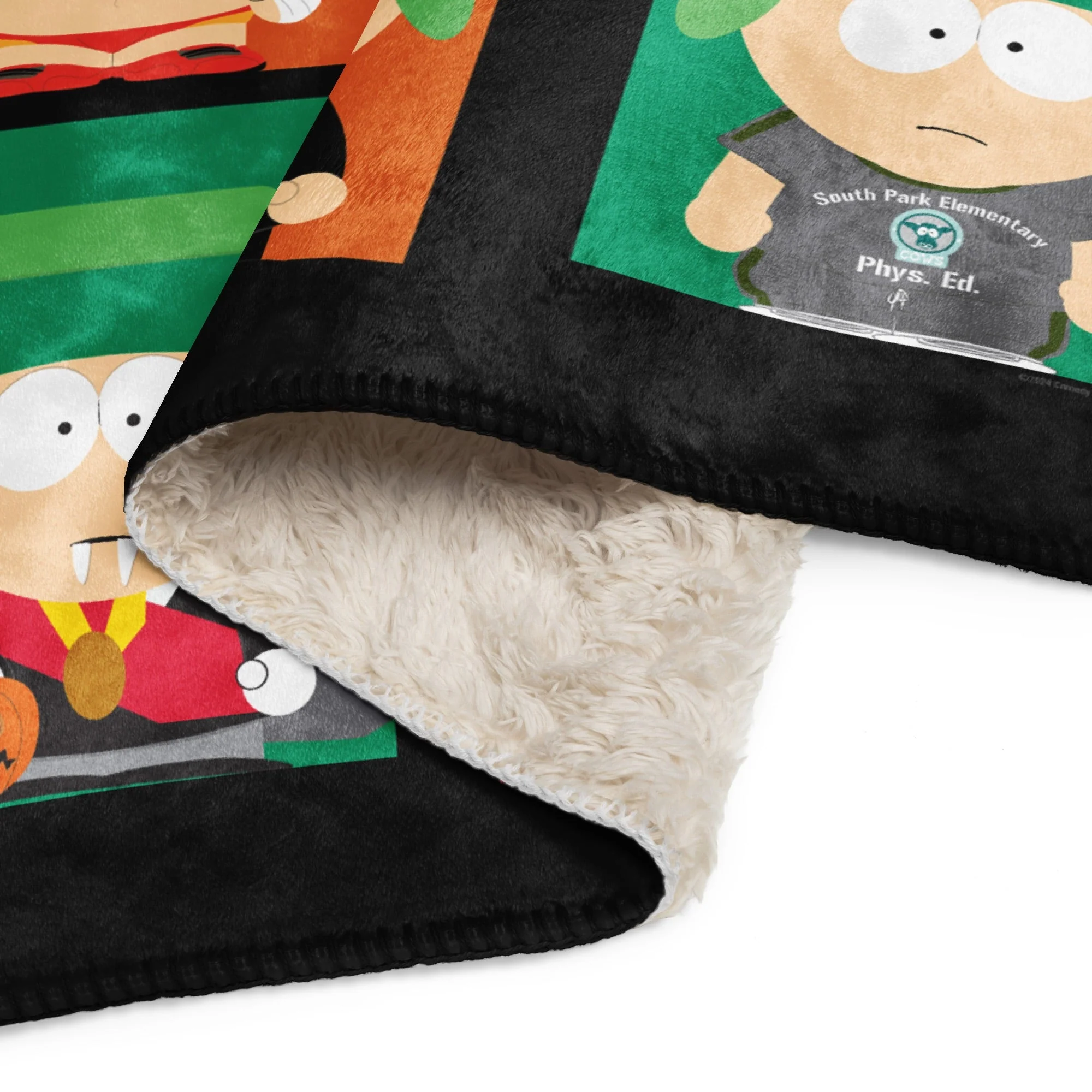 South Park Faces of Kyle Sherpa Blanket - Image 3