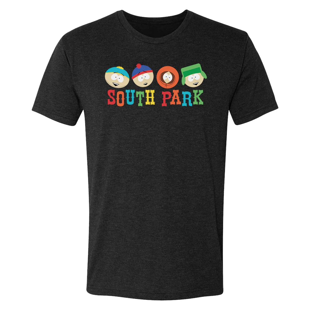 South Park Heads Men's Tri-Blend T-Shirt