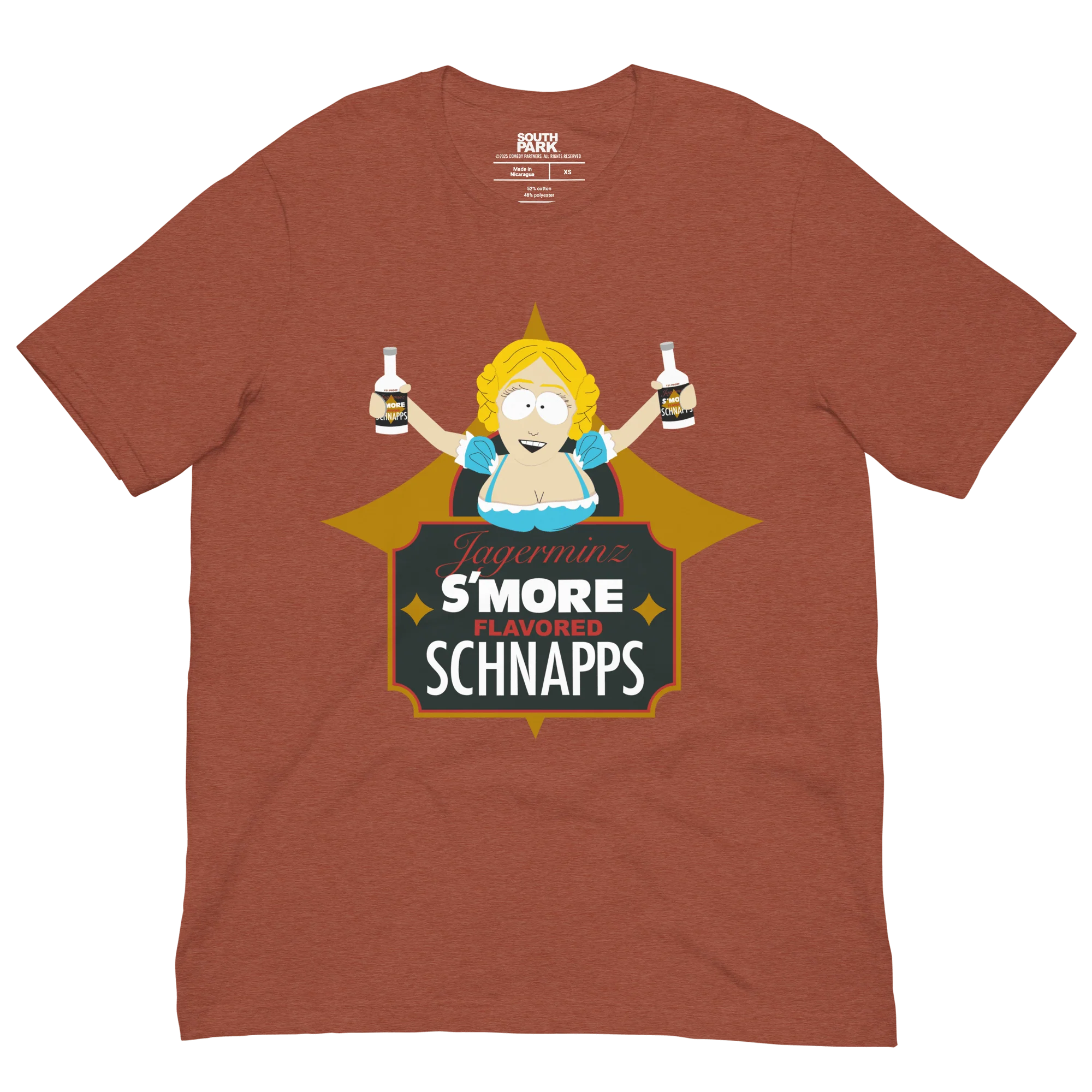 South Park Jagerminz S'more Flavored Schnapps Unisex T-Shirt