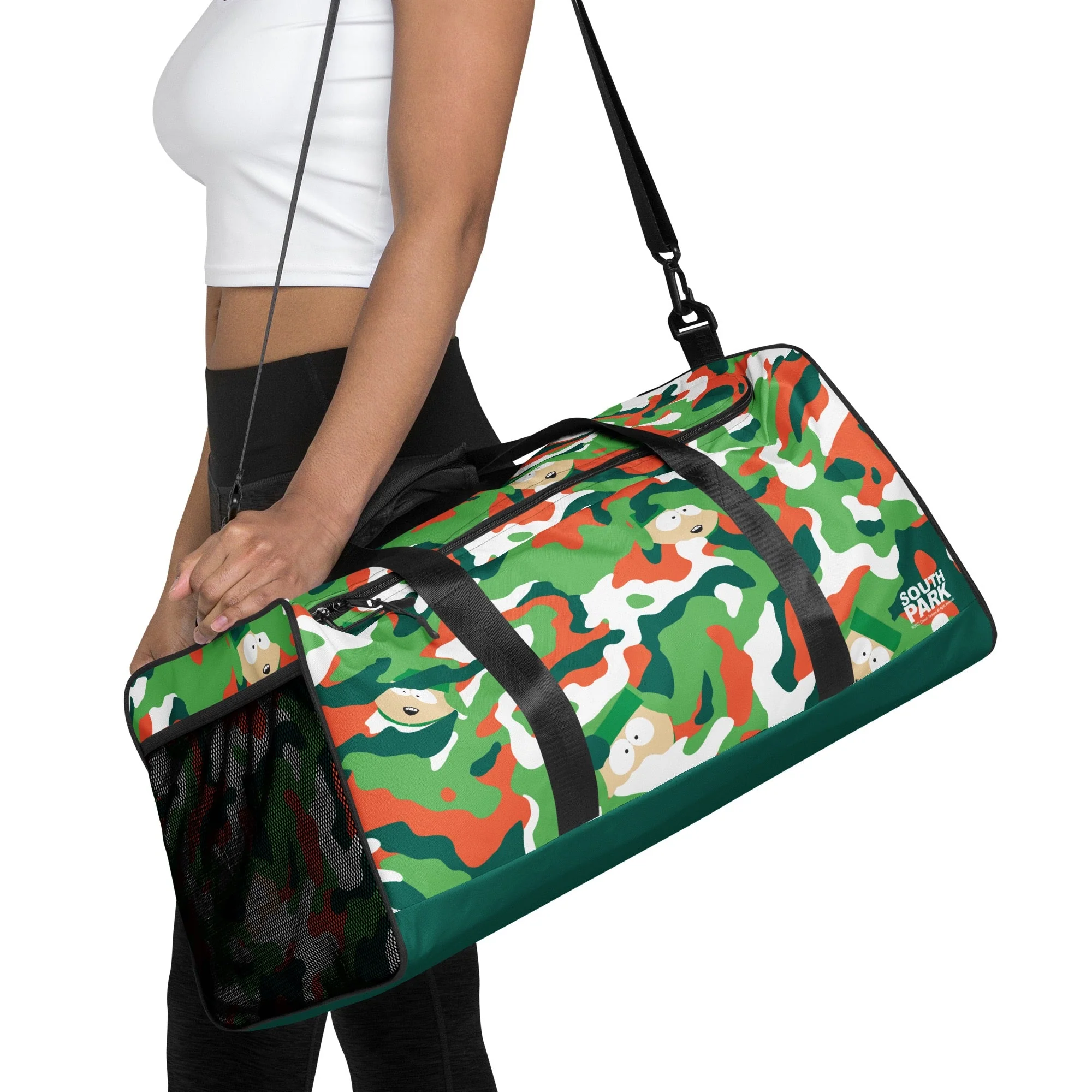 South Park Kyle Camo Duffle Bag - Image 5
