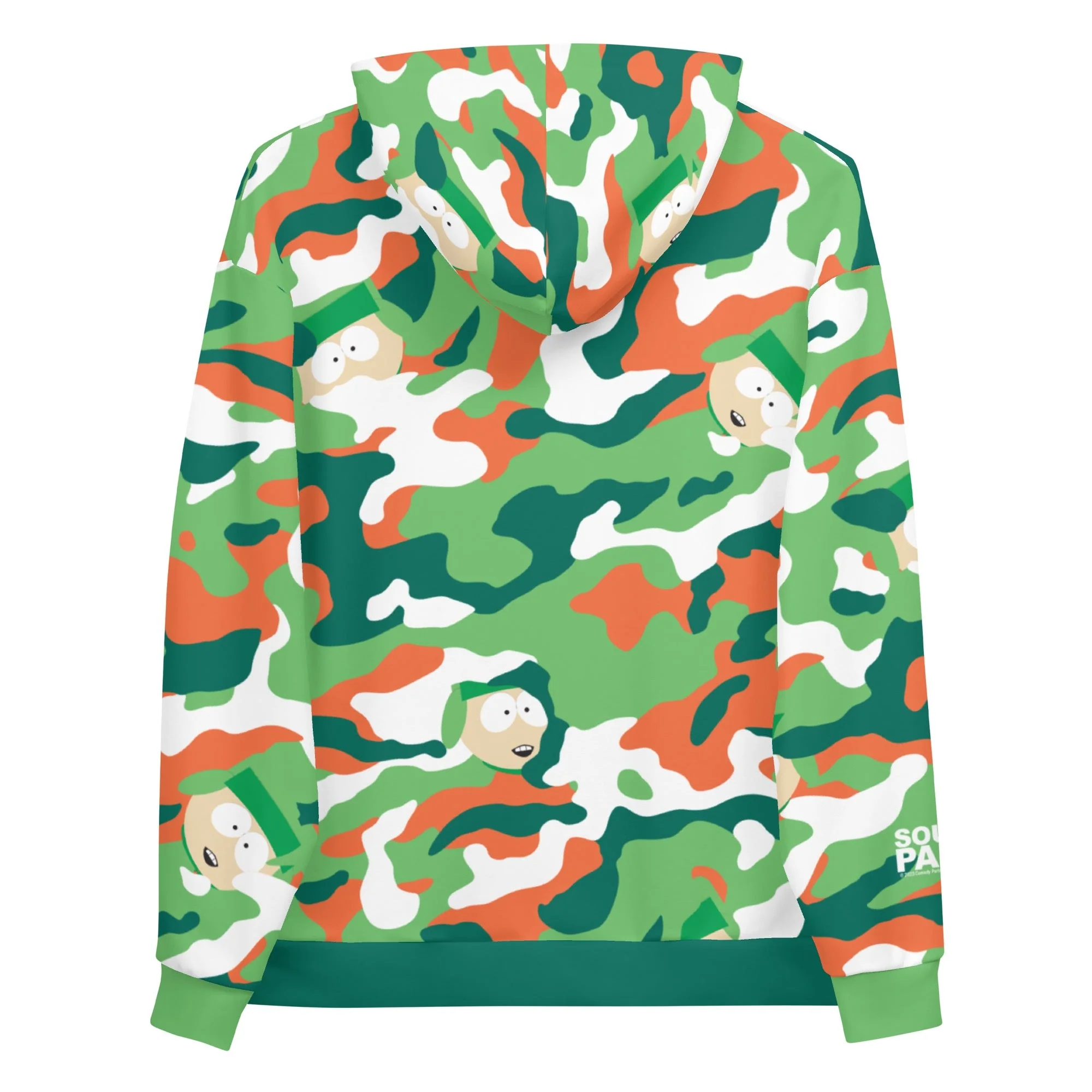 South Park Kyle Camo Unisex Hooded Sweatshirt - Image 3
