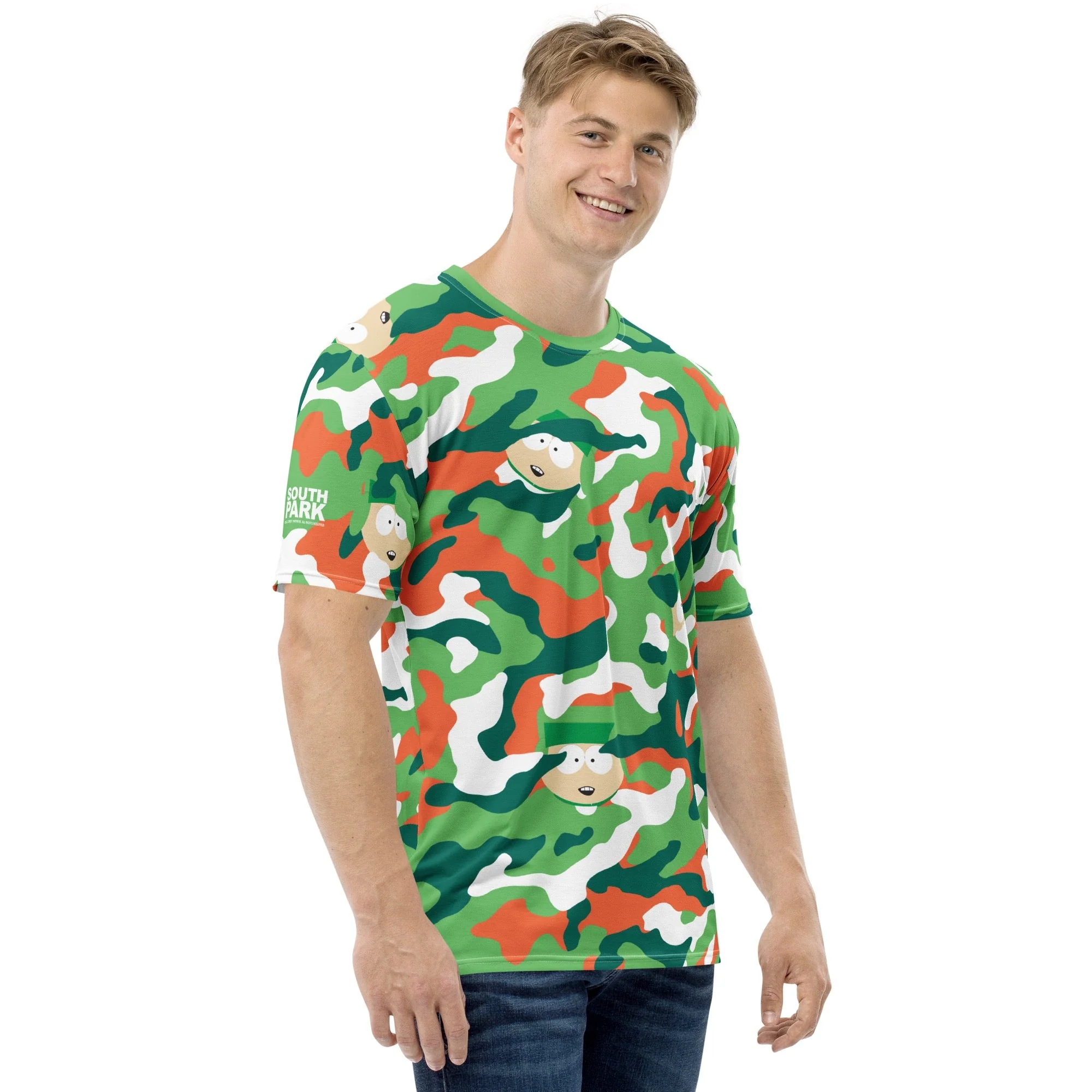 South Park Kyle Camo Unisex Short Sleeve T-Shirt - Image 4