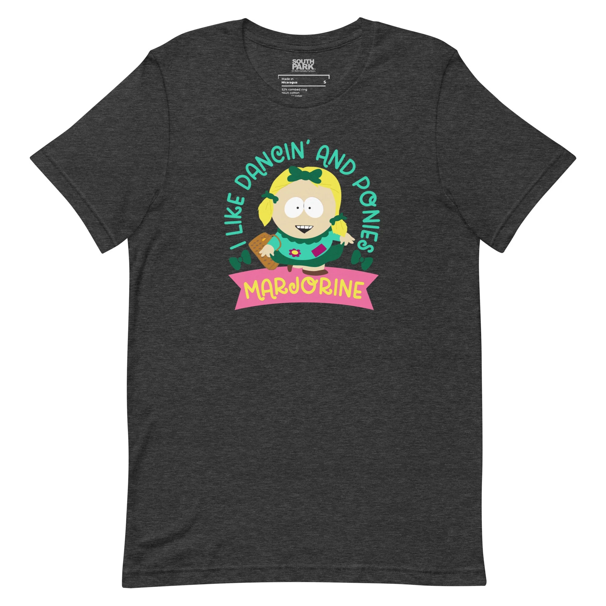 South Park Marjorine I Like Dancin' & Ponies Unisex T-Shirt - Image 4