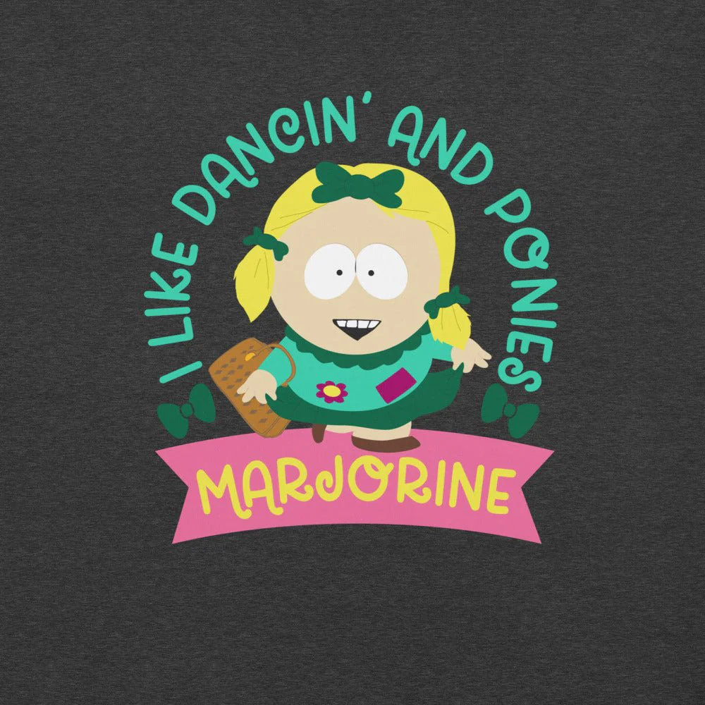 South Park Marjorine I Like Dancin' & Ponies Unisex T-Shirt - Image 5
