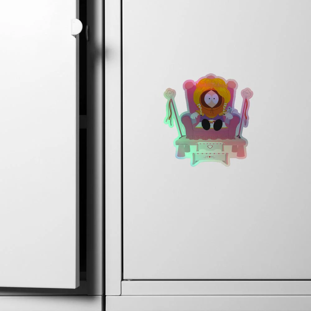 South Park Princess Kenny Holographic Sticker - Image 10