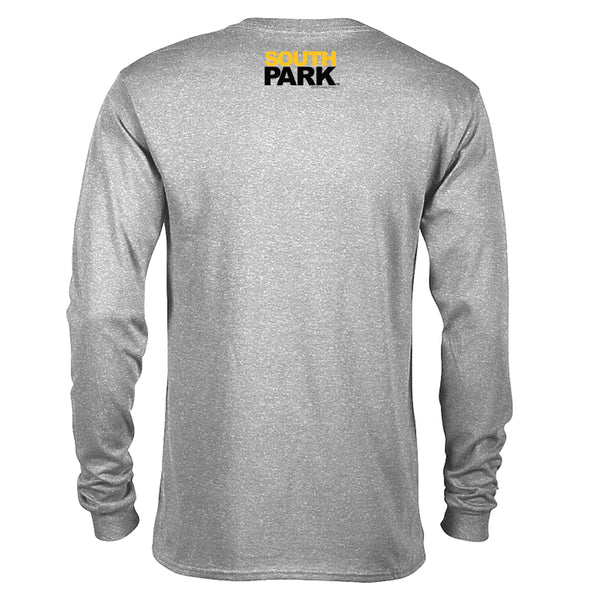 South Park Randy Eyes Up Here Adult Long Sleeve T-Shirt - Image 3