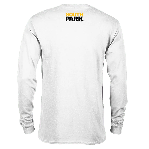 South Park Randy Eyes Up Here Adult Long Sleeve T-Shirt - Image 5