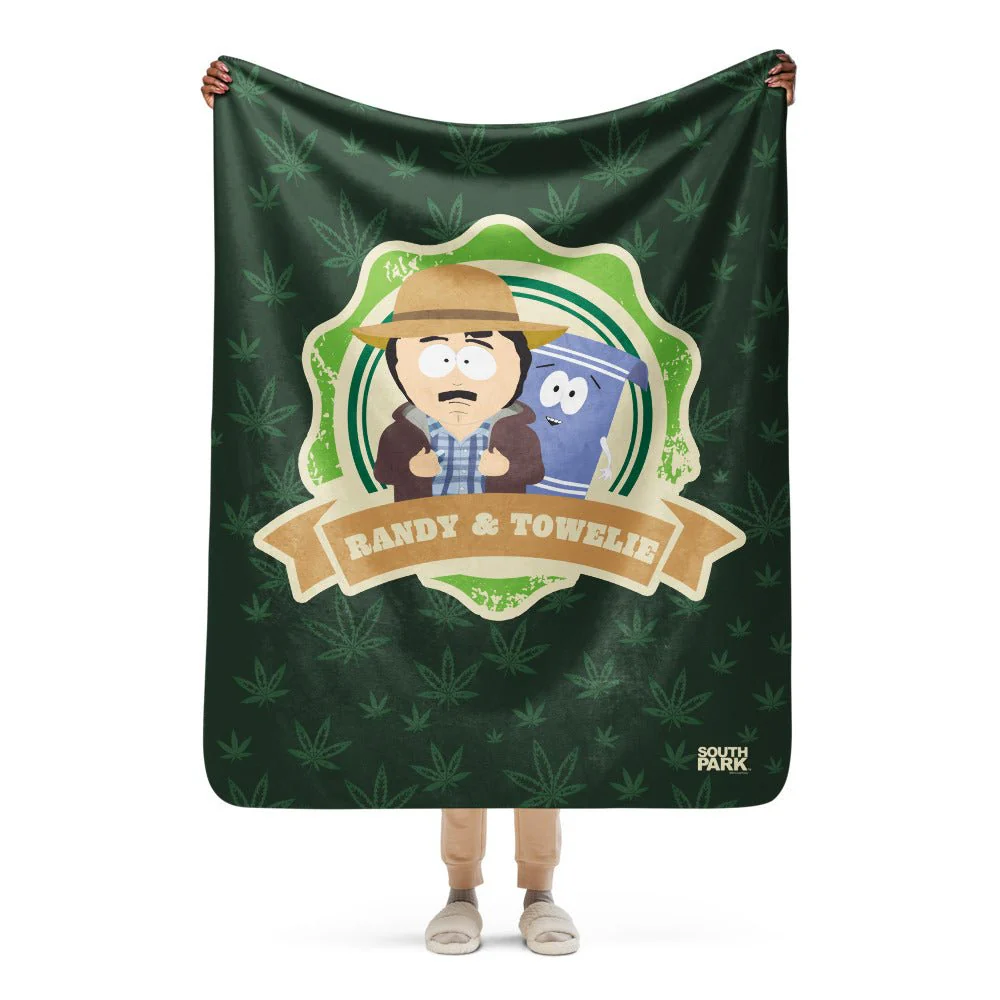 South Park Randy & Towelie Sherpa Blanket - Image 18