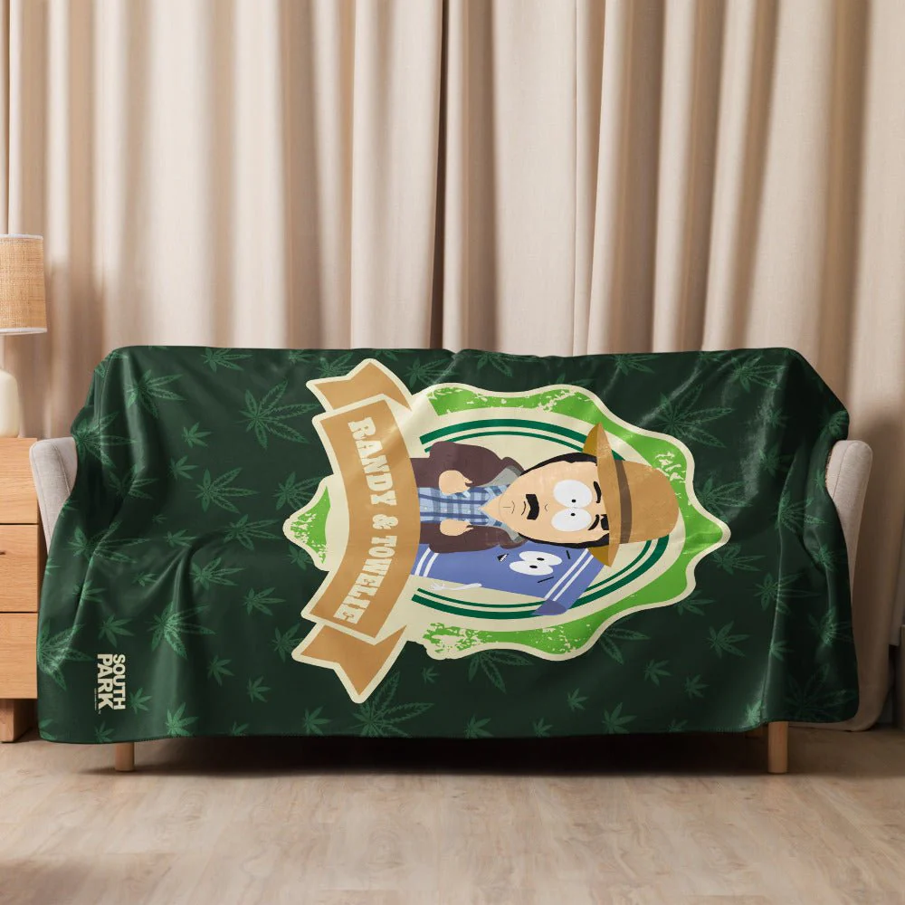 South Park Randy & Towelie Sherpa Blanket - Image 4