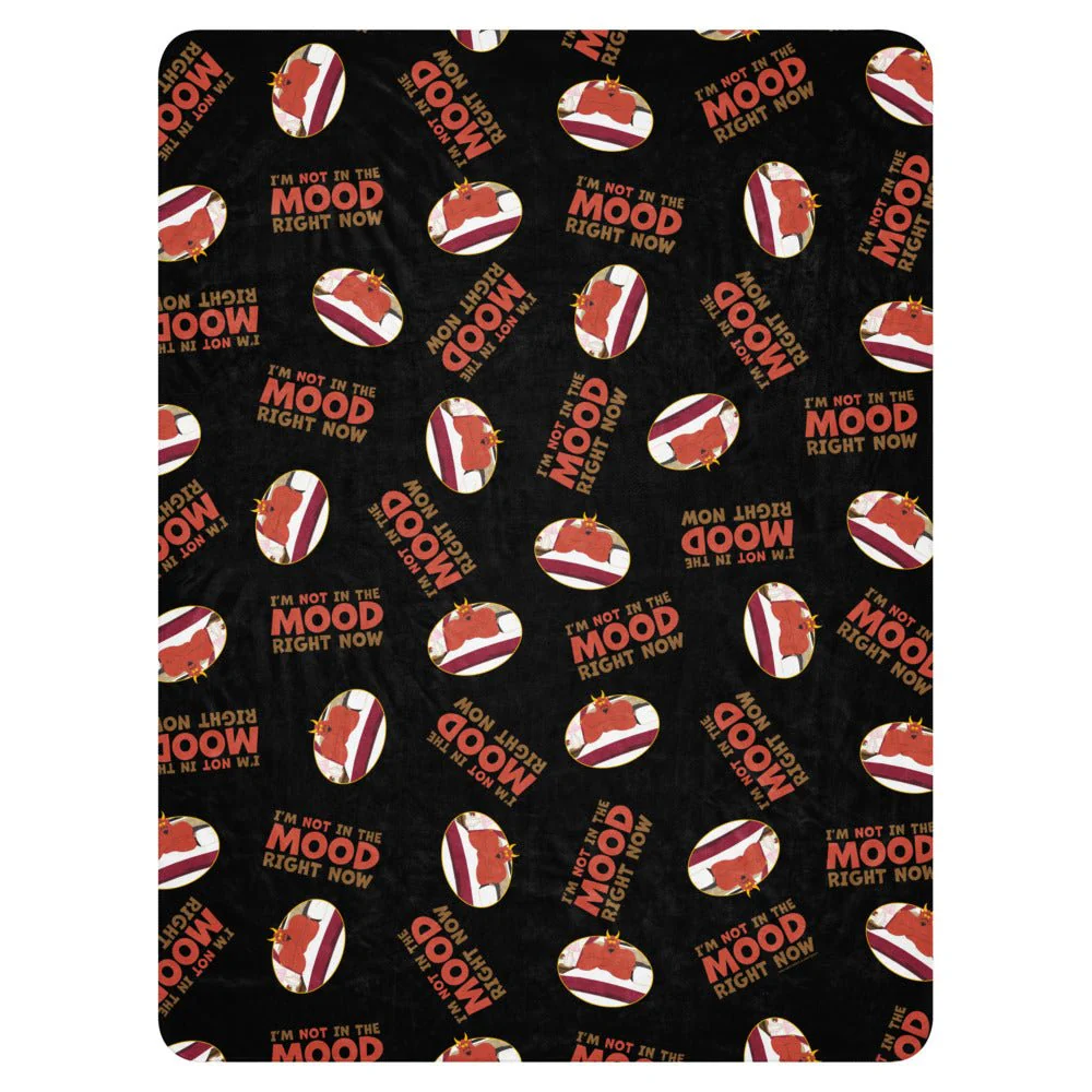 South Park Satan I'm Not In The Mood Premium Sherpa Blanket - Image 9