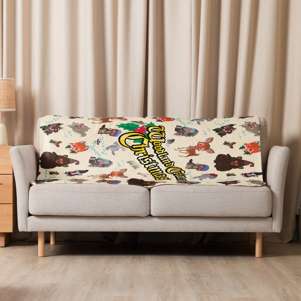 South Park Sherpa Blanket Woodland Critter - Image 5