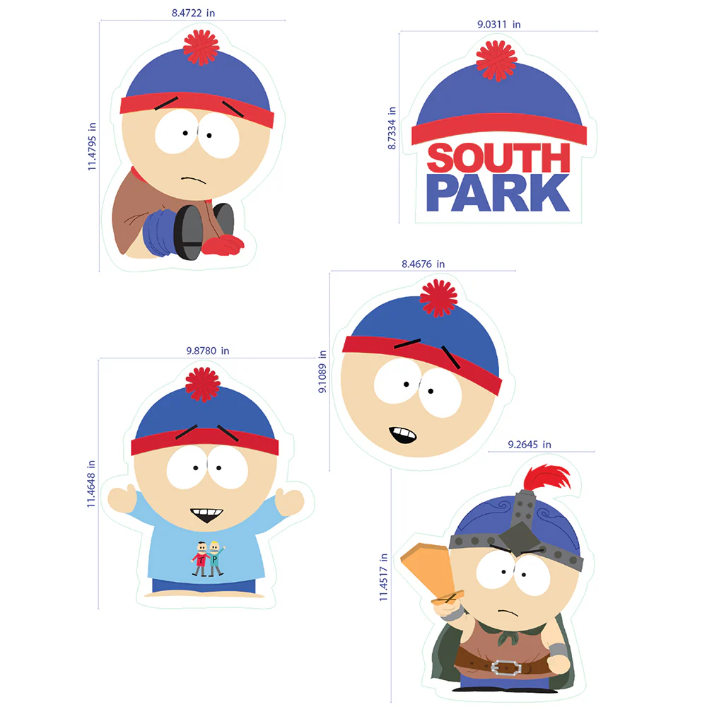 South Park Stan Wall Decals - Image 3