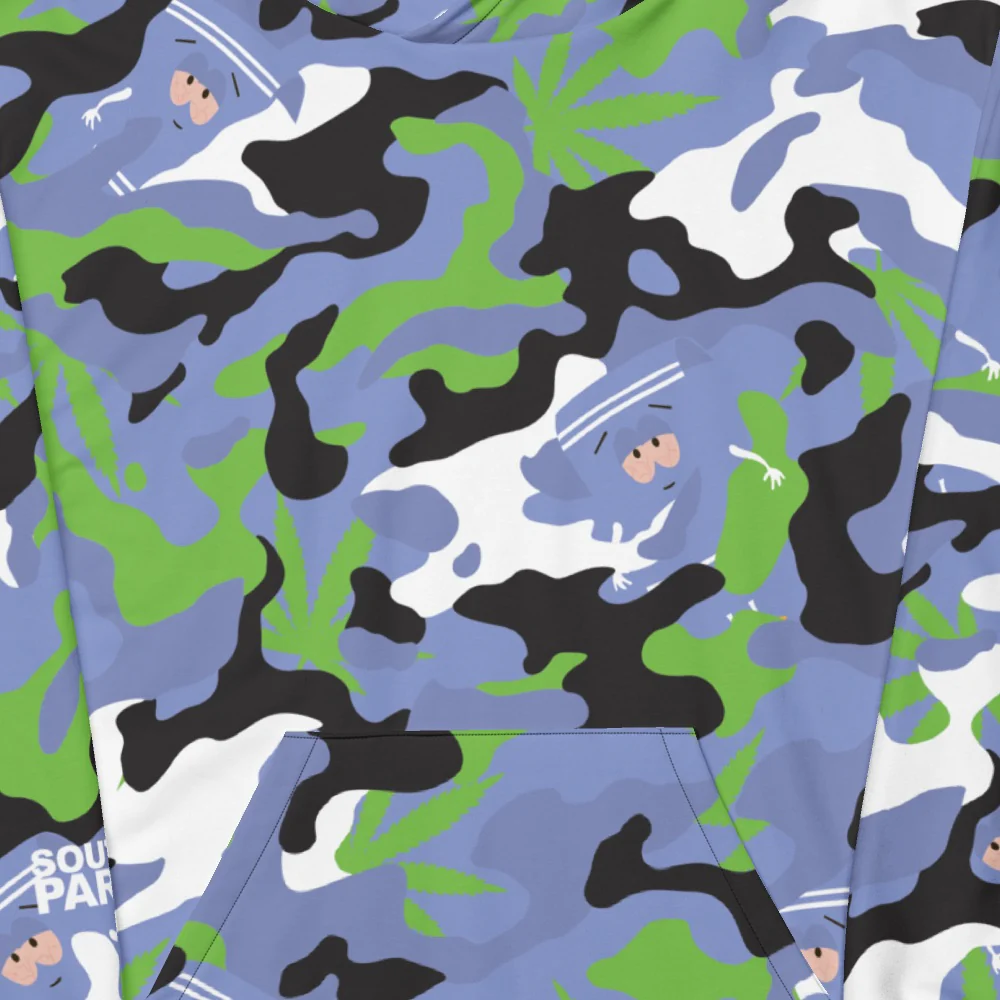 South Park Towelie 420 Camo Hoodie - Image 3