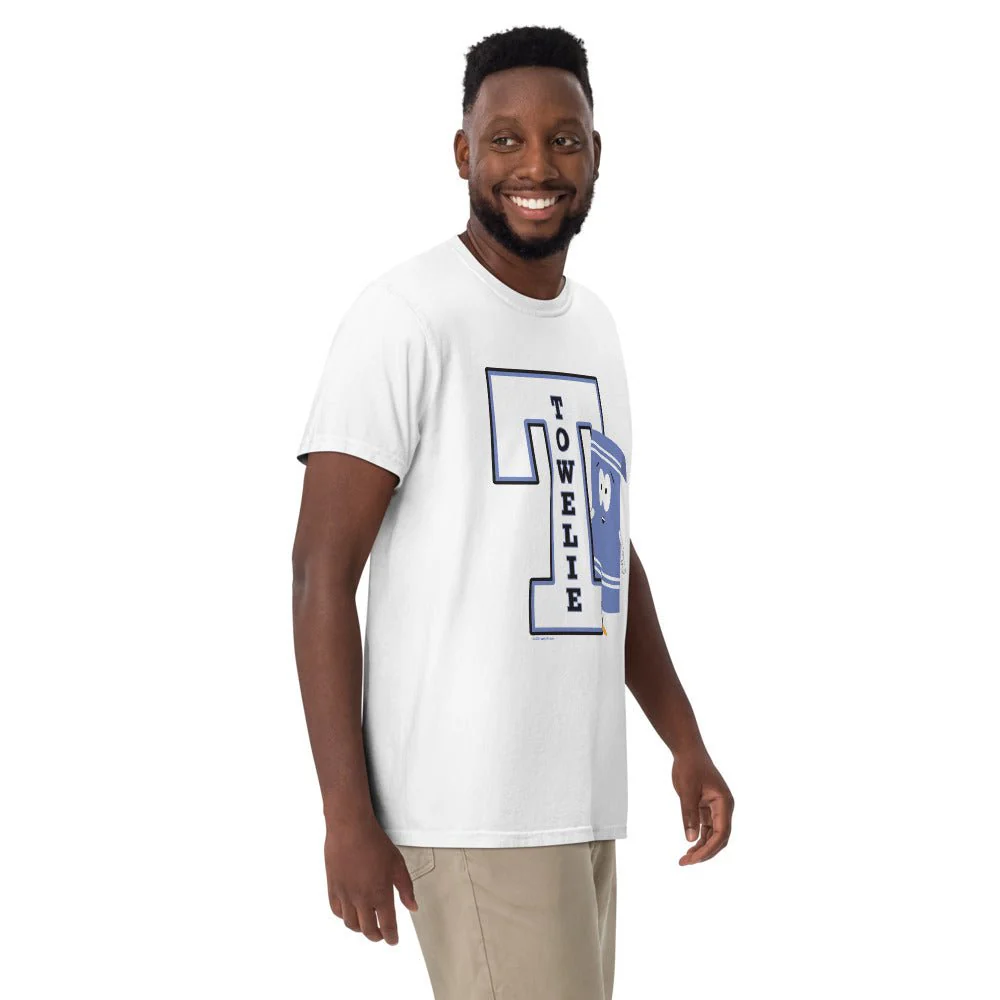 South Park Towelie Letter Comfort Colors T-Shirt - Image 6