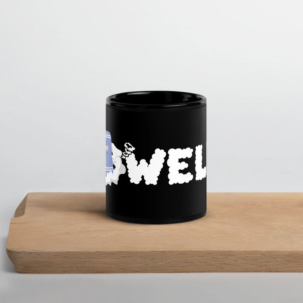 South Park Towelie Smoke Black Glossy Mug - Image 2