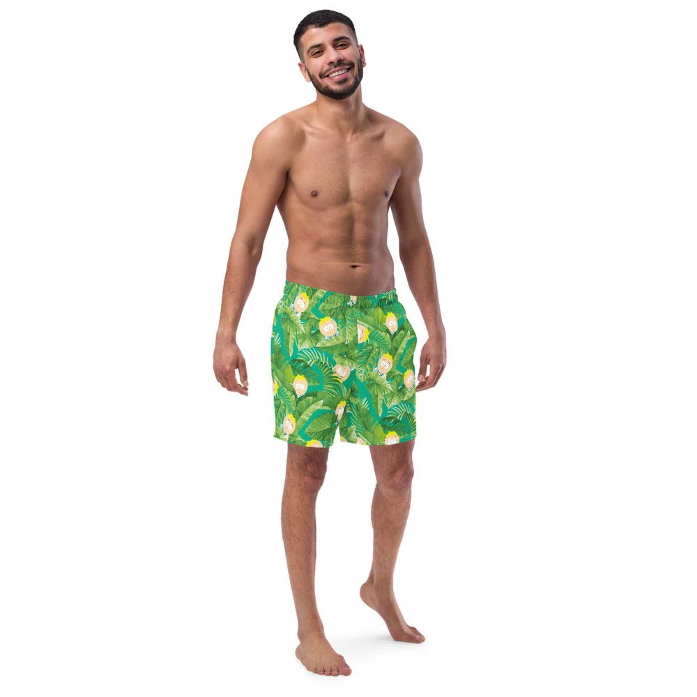 South Park Tropical Butters Recycled Swim Trunks - Image 3