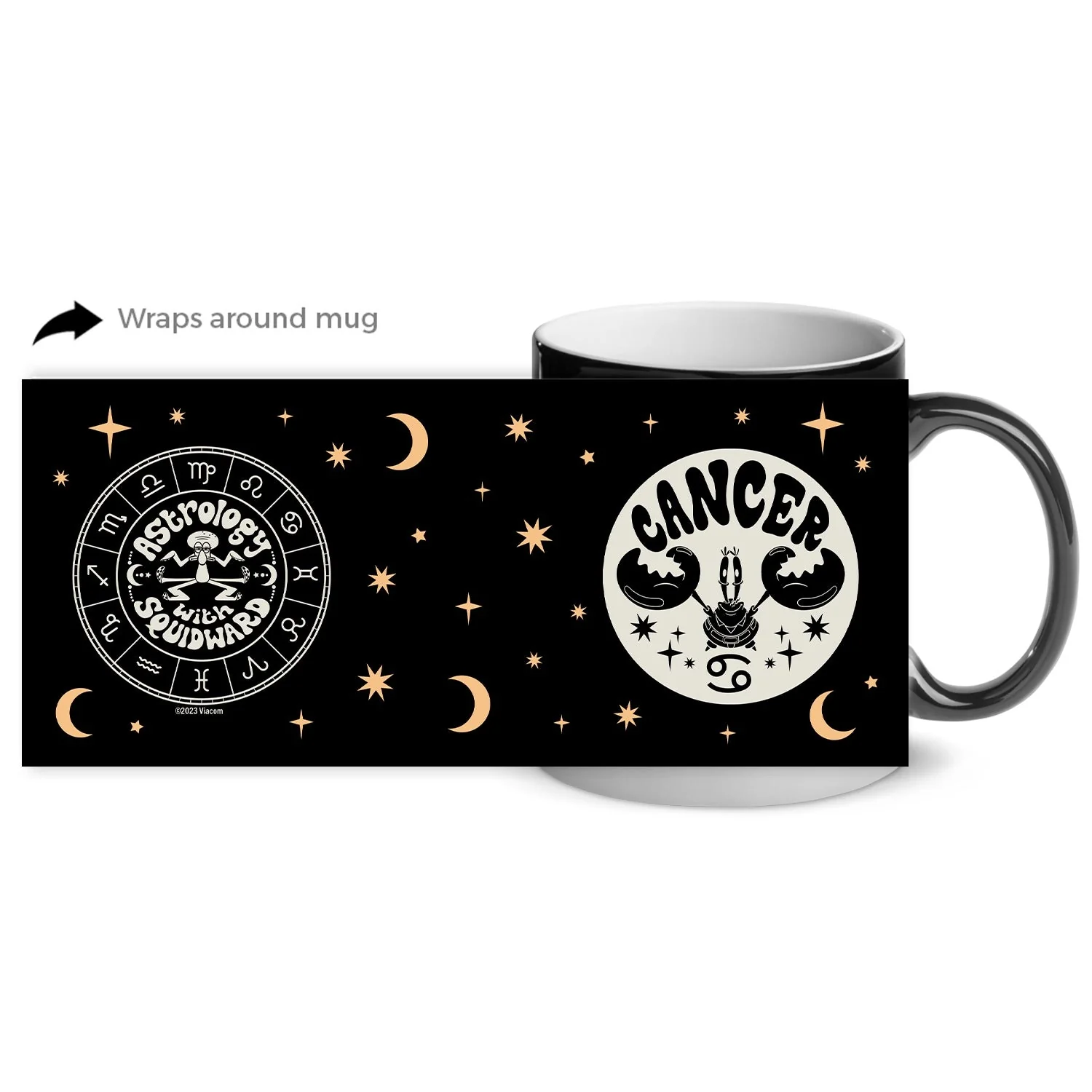 SpongeBob Astrology Matte Finish Heat Activated Mug - Image 10