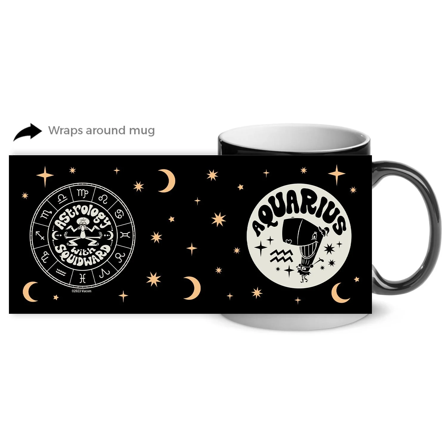 SpongeBob Astrology Matte Finish Heat Activated Mug - Image 11