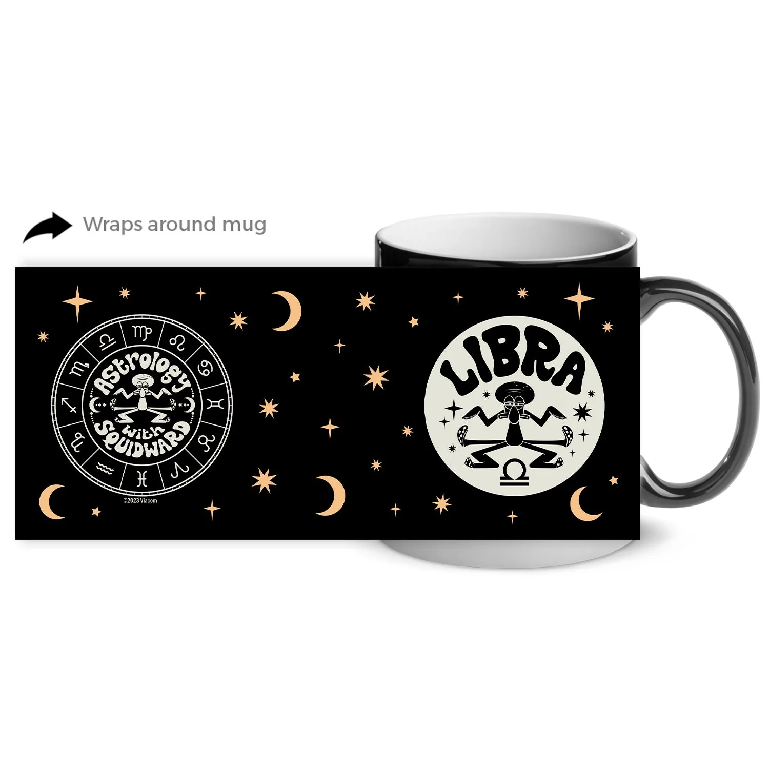 SpongeBob Astrology Matte Finish Heat Activated Mug - Image 5