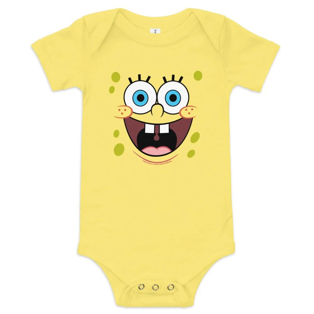 SpongeBob SquarePants Big Face Baby Bodysuit