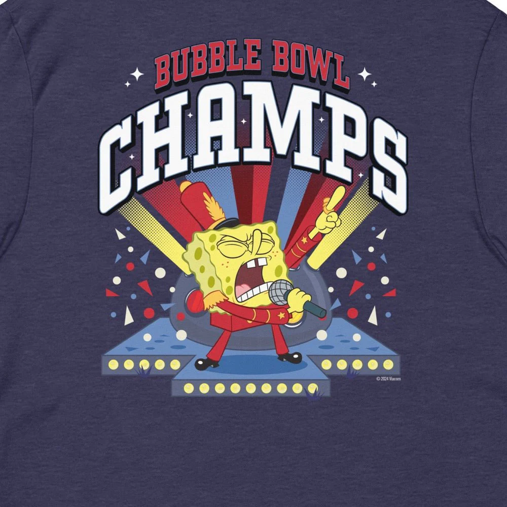 SpongeBob Bubble Bowl Adult T-Shirt - Image 6