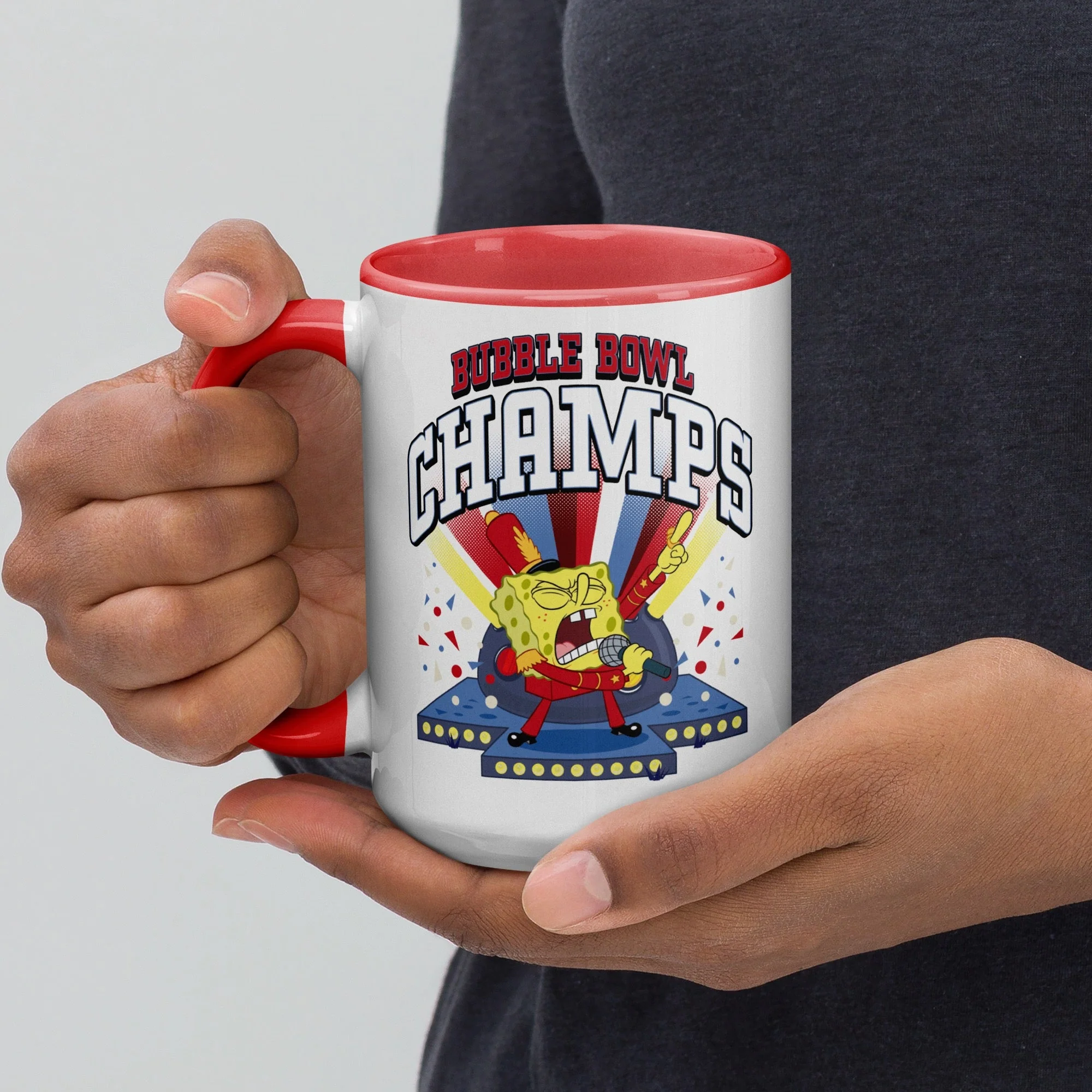 SpongeBob Bubble Bowl Two Toned Mug - Image 3