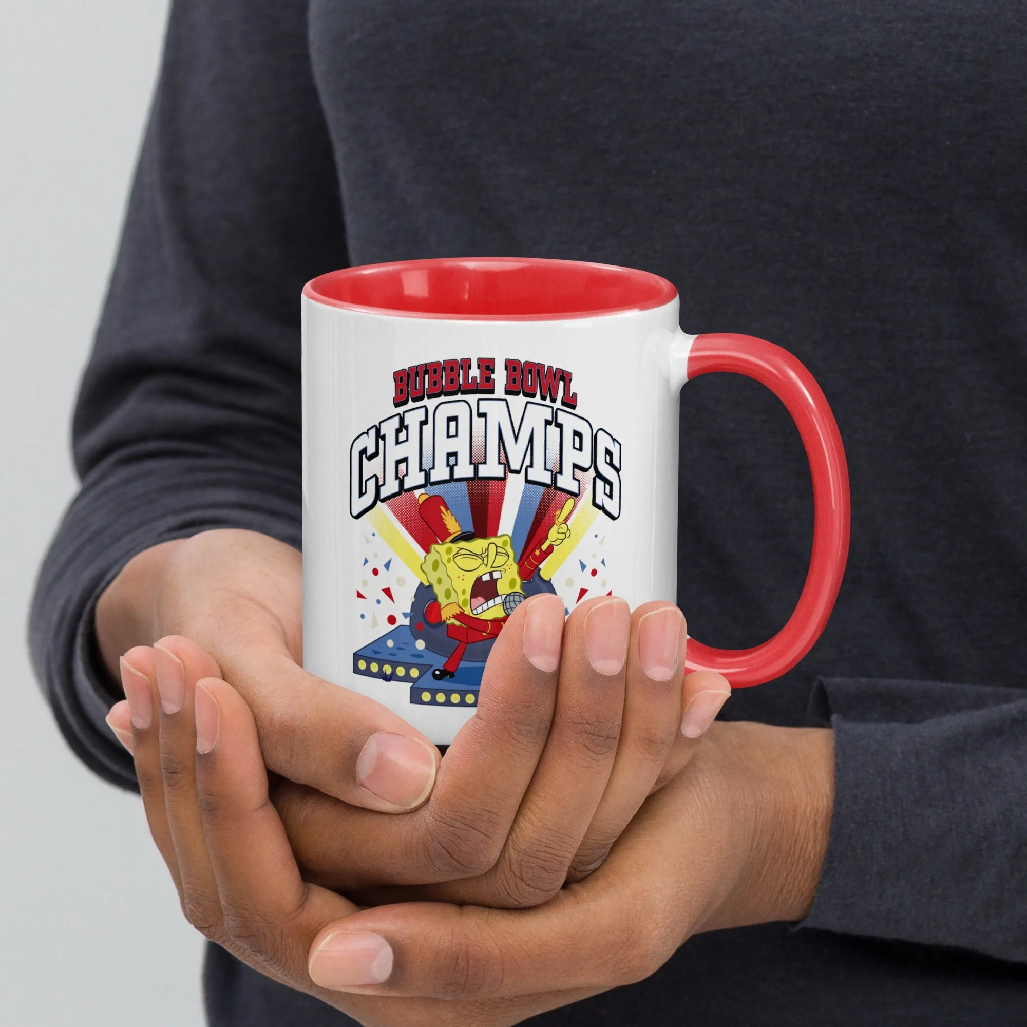 SpongeBob Bubble Bowl Two Toned Mug - Image 4