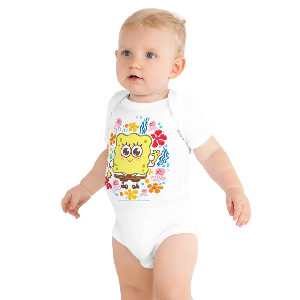 SpongeBob SquarePants AdoraBob Baby Bodysuit - Image 3