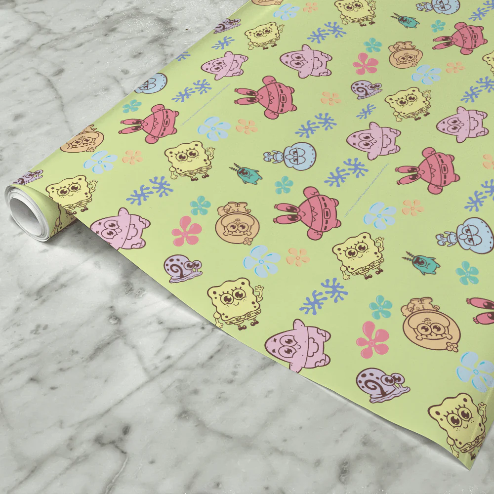 SpongeBob SquarePants AdoraBob Wrapping Paper - Image 4